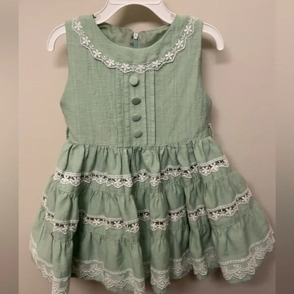 🌺Girls Spring Dress🌺 - Picture 2 of 4